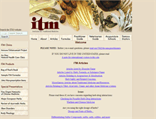 Tablet Screenshot of itmonline.org